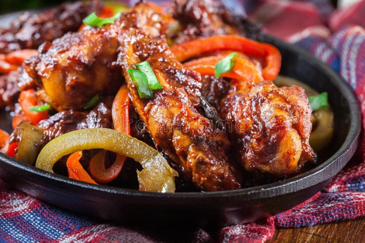 AILE ET PILON DE POULET Sauce aigre doux