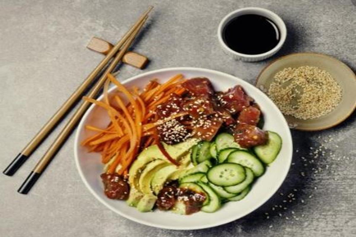 POKE BALL SAUMON FLASHE